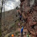 Entrainement falaise canyon - spéléo