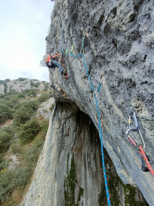 Benoit ouvre le bal dans la grande traverséee