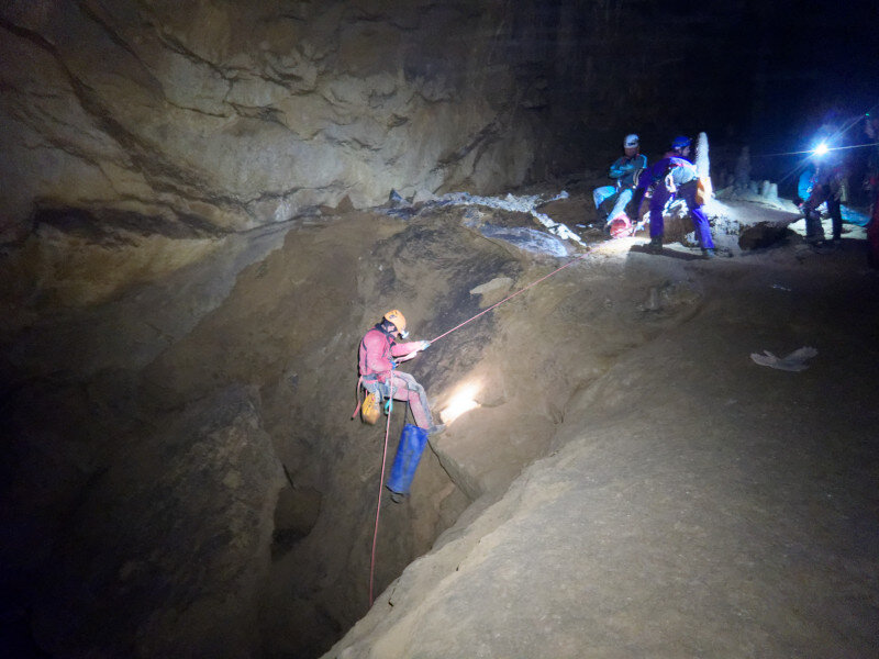 Descente vers la borne