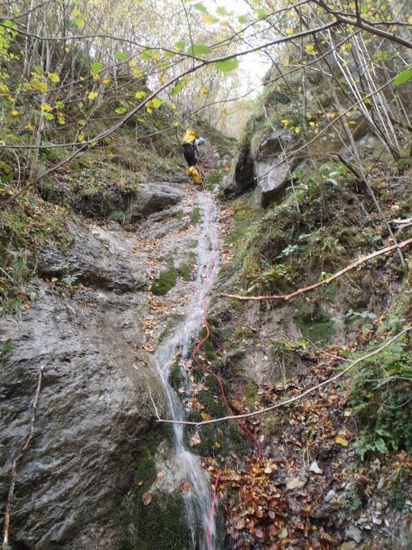 La seule cascade de la Bouse variable