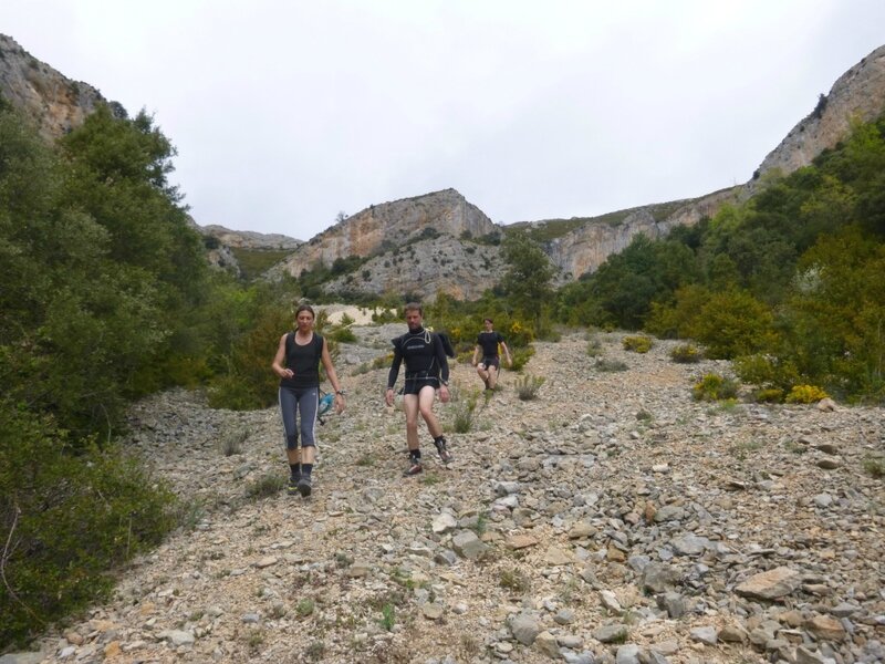 Descente vers le Balces