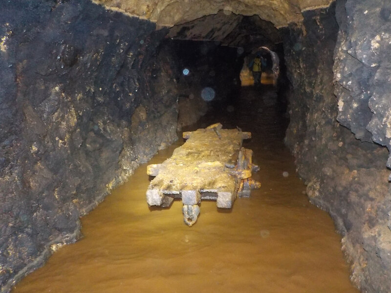 Le chariot de la mine